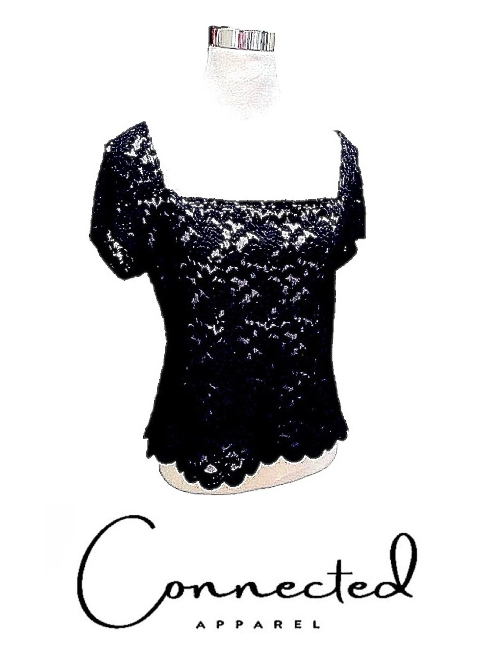 Lace Stretch Top